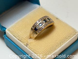 MaxSold Auction: Antique 10K Gold + Sapphire + Diamond Ring  - Toronto (Ontario, Canada) PARTNER MANAGED Estate Sale Online Auction - Glen Road
