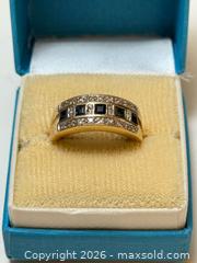 MaxSold Auction: Antique 10K Gold + Sapphire + Diamond Ring  - Toronto (Ontario, Canada) PARTNER MANAGED Estate Sale Online Auction - Glen Road