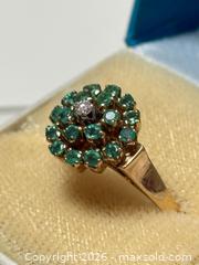 MaxSold Auction: Antique 14K Gold + Diamond + Emerald? Ring  - Toronto (Ontario, Canada) PARTNER MANAGED Estate Sale Online Auction - Glen Road