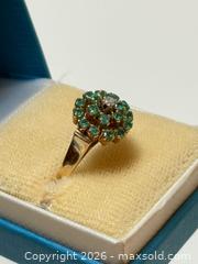 MaxSold Auction: Antique 14K Gold + Diamond + Emerald? Ring  - Toronto (Ontario, Canada) PARTNER MANAGED Estate Sale Online Auction - Glen Road