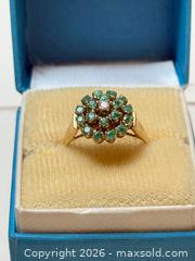 MaxSold Auction: Antique 14K Gold + Diamond + Emerald? Ring  - Toronto (Ontario, Canada) PARTNER MANAGED Estate Sale Online Auction - Glen Road