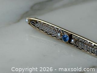 MaxSold Auction: Antique 14K Gold + Pearl Tie Bar  - Toronto (Ontario, Canada) PARTNER MANAGED Estate Sale Online Auction - Glen Road