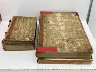 MaxSold Auction: Antique 19th C. Books x4 - Toronto (Ontario, Canada) PARTNER MANAGED Estate Sale Online Auction - Glen Road