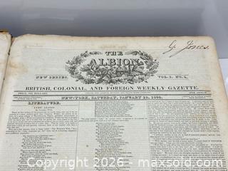 MaxSold Auction: Antique 19th C. Books x4 - Toronto (Ontario, Canada) PARTNER MANAGED Estate Sale Online Auction - Glen Road