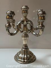 MaxSold Auction: Antique 835 Silver Four Arm Candelabra - Toronto (Ontario, Canada) PARTNER MANAGED Estate Sale Online Auction - Glen Road