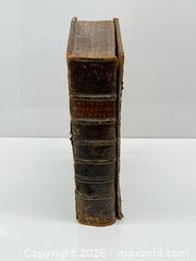 MaxSold Auction: Antique c.1621 Raleigh’s History of the World Leather Bound Book  - Toronto (Ontario, Canada) PARTNER MANAGED Estate Sale Online Auction - Glen Road