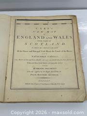 MaxSold Auction: Antique c.1794 England + Wales & Scotland Map Book  - Toronto (Ontario, Canada) PARTNER MANAGED Estate Sale Online Auction - Glen Road