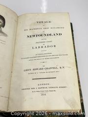 MaxSold Auction: Antique c.1818 Voyage to Newfoundland & Labrador Book - Toronto (Ontario, Canada) PARTNER MANAGED Estate Sale Online Auction - Glen Road