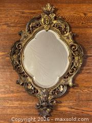 MaxSold Auction: Antique c.1890 Bronze Ornate Wall Mirror - Toronto (Ontario, Canada) PARTNER MANAGED Estate Sale Online Auction - Glen Road