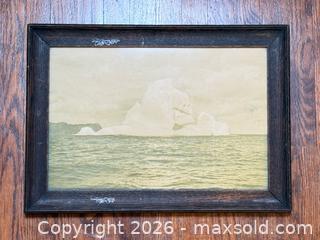 MaxSold Auction: Antique c.1912 Framed Arctic Iceberg Photo  - Toronto (Ontario, Canada) PARTNER MANAGED Estate Sale Online Auction - Glen Road