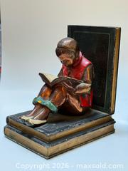 MaxSold Auction: Antique Cold Painted Cast Metal Chinese Scholar Bookends  - Toronto (Ontario, Canada) PARTNER MANAGED Estate Sale Online Auction - Glen Road