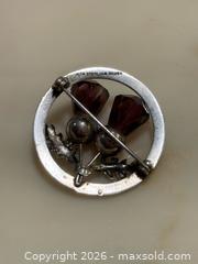 MaxSold Auction: Antique Scottish Thistle Sterling + Amethyst Brooch  - Toronto (Ontario, Canada) PARTNER MANAGED Estate Sale Online Auction - Glen Road