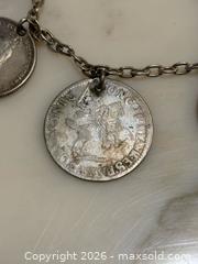 MaxSold Auction: Antique Silver Coin Charm Bracelet  - Toronto (Ontario, Canada) PARTNER MANAGED Estate Sale Online Auction - Glen Road