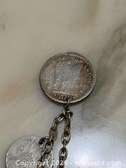 MaxSold Auction: Antique Silver Coin Charm Bracelet  - Toronto (Ontario, Canada) PARTNER MANAGED Estate Sale Online Auction - Glen Road