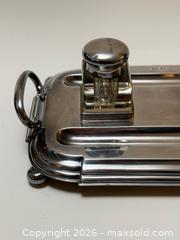 MaxSold Auction: Antique Sterling + Crystal Double Inkwell Hallmarked London 1908  - Toronto (Ontario, Canada) PARTNER MANAGED Estate Sale Online Auction - Glen Road