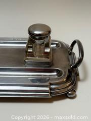 MaxSold Auction: Antique Sterling + Crystal Double Inkwell Hallmarked London 1908  - Toronto (Ontario, Canada) PARTNER MANAGED Estate Sale Online Auction - Glen Road
