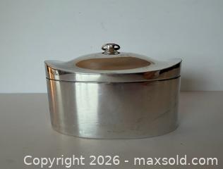 MaxSold Auction: Antique Sterling Silver Tea Caddy English Hallmarks.  - Toronto (Ontario, Canada) PARTNER MANAGED Estate Sale Online Auction - Glen Road