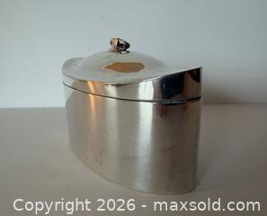MaxSold Auction: Antique Sterling Silver Tea Caddy English Hallmarks.  - Toronto (Ontario, Canada) PARTNER MANAGED Estate Sale Online Auction - Glen Road