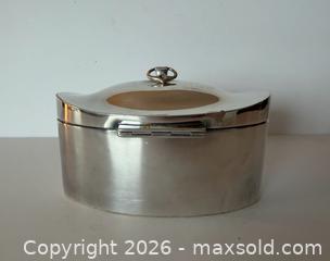 MaxSold Auction: Antique Sterling Silver Tea Caddy English Hallmarks.  - Toronto (Ontario, Canada) PARTNER MANAGED Estate Sale Online Auction - Glen Road