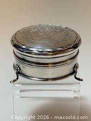 MaxSold Auction: Antique Sterling Silver Trinket Box  - Toronto (Ontario, Canada) PARTNER MANAGED Estate Sale Online Auction - Glen Road