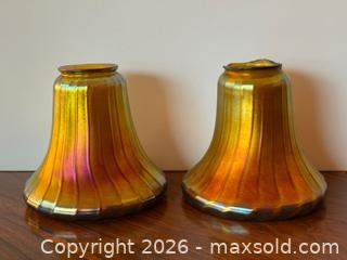 MaxSold Auction: Antique Steuben Tulip Art Glass Lamp Shades - Toronto (Ontario, Canada) PARTNER MANAGED Estate Sale Online Auction - Glen Road