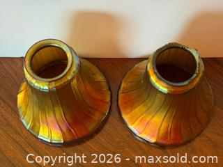 MaxSold Auction: Antique Steuben Tulip Art Glass Lamp Shades - Toronto (Ontario, Canada) PARTNER MANAGED Estate Sale Online Auction - Glen Road