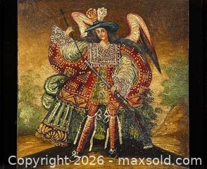 MaxSold Auction: Antique Style Spanish Colonial Cuzco School Oil Painting of Archangel with Arquebus - Toronto (Ontario, Canada) PARTNER MANAGED Estate Sale Online Auction - Glen Road