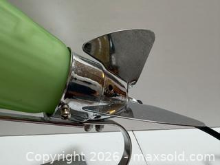 MaxSold Auction: Art Deco Style Sarsaparilla Chrome Airplane Table Lamp - Toronto (Ontario, Canada) PARTNER MANAGED Estate Sale Online Auction - Glen Road