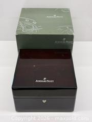 MaxSold Auction: Audemars Piguet Wood Watch Presentation Box  - Toronto (Ontario, Canada) PARTNER MANAGED Estate Sale Online Auction - Glen Road