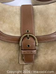 MaxSold Auction: Coach Suede + Leather Purse - Toronto (Ontario, Canada) PARTNER MANAGED Estate Sale Online Auction - Glen Road