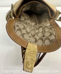 MaxSold Auction: Coach Suede + Leather Purse - Toronto (Ontario, Canada) PARTNER MANAGED Estate Sale Online Auction - Glen Road