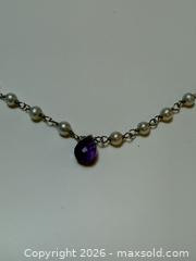 MaxSold Auction: Delicate Amethyst + Pearl Necklace  - Toronto (Ontario, Canada) PARTNER MANAGED Estate Sale Online Auction - Glen Road