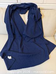 MaxSold Auction: Huge Navy Blue Cashmere Wrap  - Toronto (Ontario, Canada) PARTNER MANAGED Estate Sale Online Auction - Glen Road