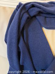 MaxSold Auction: Huge Navy Blue Cashmere Wrap  - Toronto (Ontario, Canada) PARTNER MANAGED Estate Sale Online Auction - Glen Road