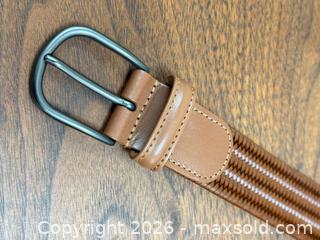 MaxSold Auction: Men’s Anderson’s Brown Woven Leather Belt  - Toronto (Ontario, Canada) PARTNER MANAGED Estate Sale Online Auction - Glen Road