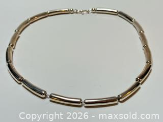 MaxSold Auction: Modernist Sterling Silver Necklace  - Toronto (Ontario, Canada) PARTNER MANAGED Estate Sale Online Auction - Glen Road