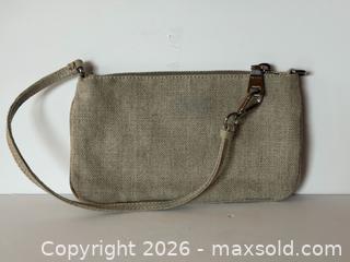 MaxSold Auction: Prada Linen Canvas Wristlet Purse  - Toronto (Ontario, Canada) PARTNER MANAGED Estate Sale Online Auction - Glen Road