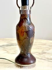 MaxSold Auction: Signed Émile Gallé Art Nouveau Glass + Sterling Silver Lamp  - Toronto (Ontario, Canada) PARTNER MANAGED Estate Sale Online Auction - Glen Road