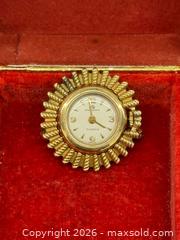 MaxSold Auction: Vintage Bucherer Starburst Women’s Brooch Watch  - Toronto (Ontario, Canada) PARTNER MANAGED Estate Sale Online Auction - Glen Road