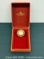 MaxSold Auction: Vintage Bucherer Starburst Women’s Brooch Watch  - Toronto (Ontario, Canada) PARTNER MANAGED Estate Sale Online Auction - Glen Road