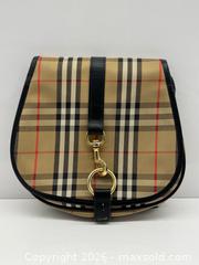 MaxSold Auction: Vintage Burberry Haymarket Check Pattern Crossbody Bag - Toronto (Ontario, Canada) PARTNER MANAGED Estate Sale Online Auction - Glen Road