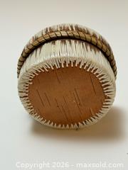 MaxSold Auction: Vintage Canadian Indian Birch Bark + Porcupine Quill Trinket Box  - Toronto (Ontario, Canada) PARTNER MANAGED Estate Sale Online Auction - Glen Road