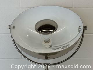 MaxSold Auction: Vintage MCM Style Rotating Saucer Shade Chrome Floor Lamp - Toronto (Ontario, Canada) PARTNER MANAGED Estate Sale Online Auction - Glen Road