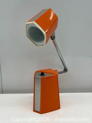 MaxSold Auction: Vintage Space Age Orange Table Task Lamp - Toronto (Ontario, Canada) PARTNER MANAGED Estate Sale Online Auction - Glen Road