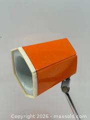 MaxSold Auction: Vintage Space Age Orange Table Task Lamp - Toronto (Ontario, Canada) PARTNER MANAGED Estate Sale Online Auction - Glen Road