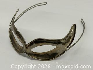 MaxSold Auction: Vintage Sterling Silver Masquerade Harlequin Mask - Toronto (Ontario, Canada) PARTNER MANAGED Estate Sale Online Auction - Glen Road