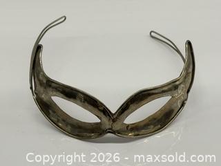 MaxSold Auction: Vintage Sterling Silver Masquerade Harlequin Mask - Toronto (Ontario, Canada) PARTNER MANAGED Estate Sale Online Auction - Glen Road