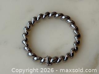 MaxSold Auction: Women’s Modernist Sterling Bracelet - Toronto (Ontario, Canada) PARTNER MANAGED Estate Sale Online Auction - Glen Road