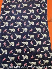 MaxSold Auction: Hermes Silk Monkey + Elephant Tie + Box - Toronto (Ontario, Canada) PARTNER MANAGED Estate Sale Online Auction - Glen Road