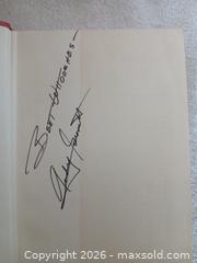 MaxSold Auction: Anthony Granatelli Autographed Book - Sun City (Arizona, USA) SELLER MANAGED Reseller Online Auction - West Forrester Drive